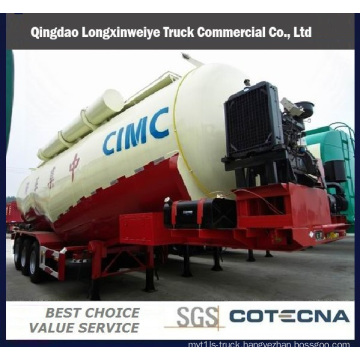 3 Axles Bulk Cement Semi Trailer for Sale